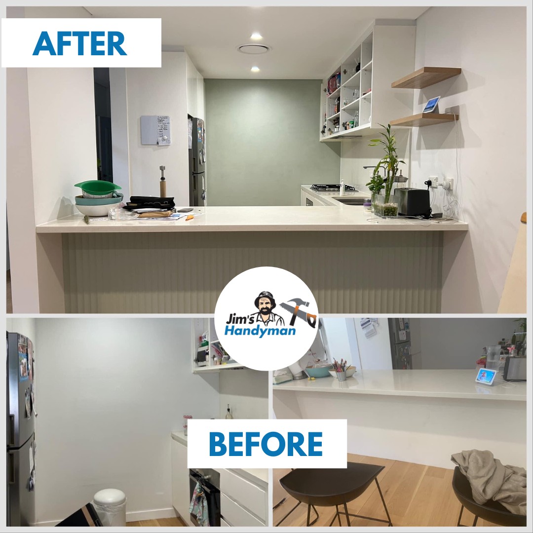 kitchen modification services before and after