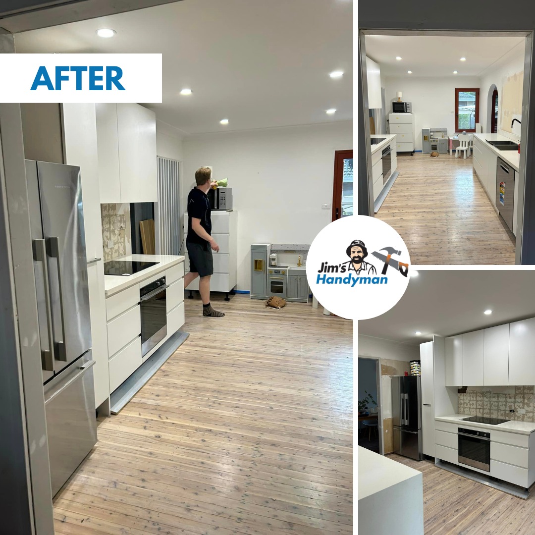 kitchen renovation after